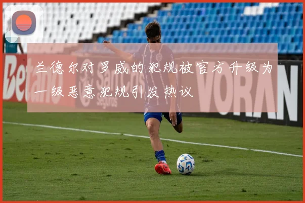 兰德尔对罗威的犯规被官方升级为一级恶意犯规引发热议